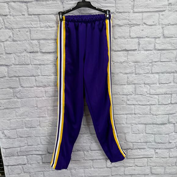 Vintage Varsity Spirit Cheer Warm Up Track Suit Size S Purple Yellow Costume - Picture 3 of 10